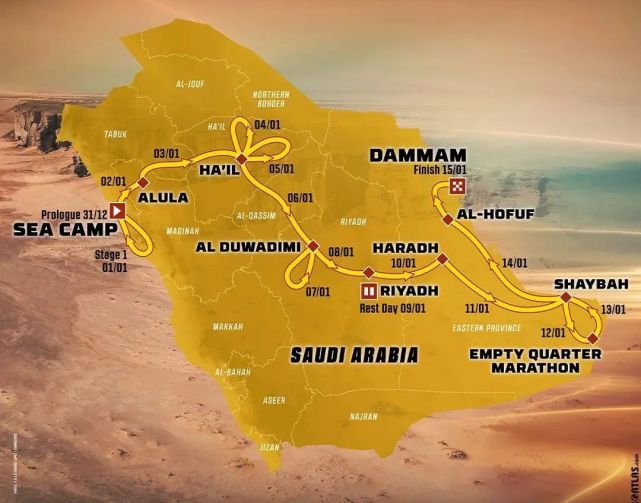 2023达喀尔明日开幕，凯越厂队携450Rally远征沙特阿拉伯