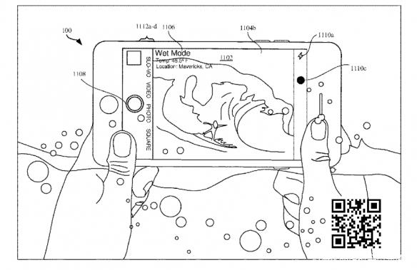 苹果一新专利曝光：屏幕潮湿有水也能正常打字交互！